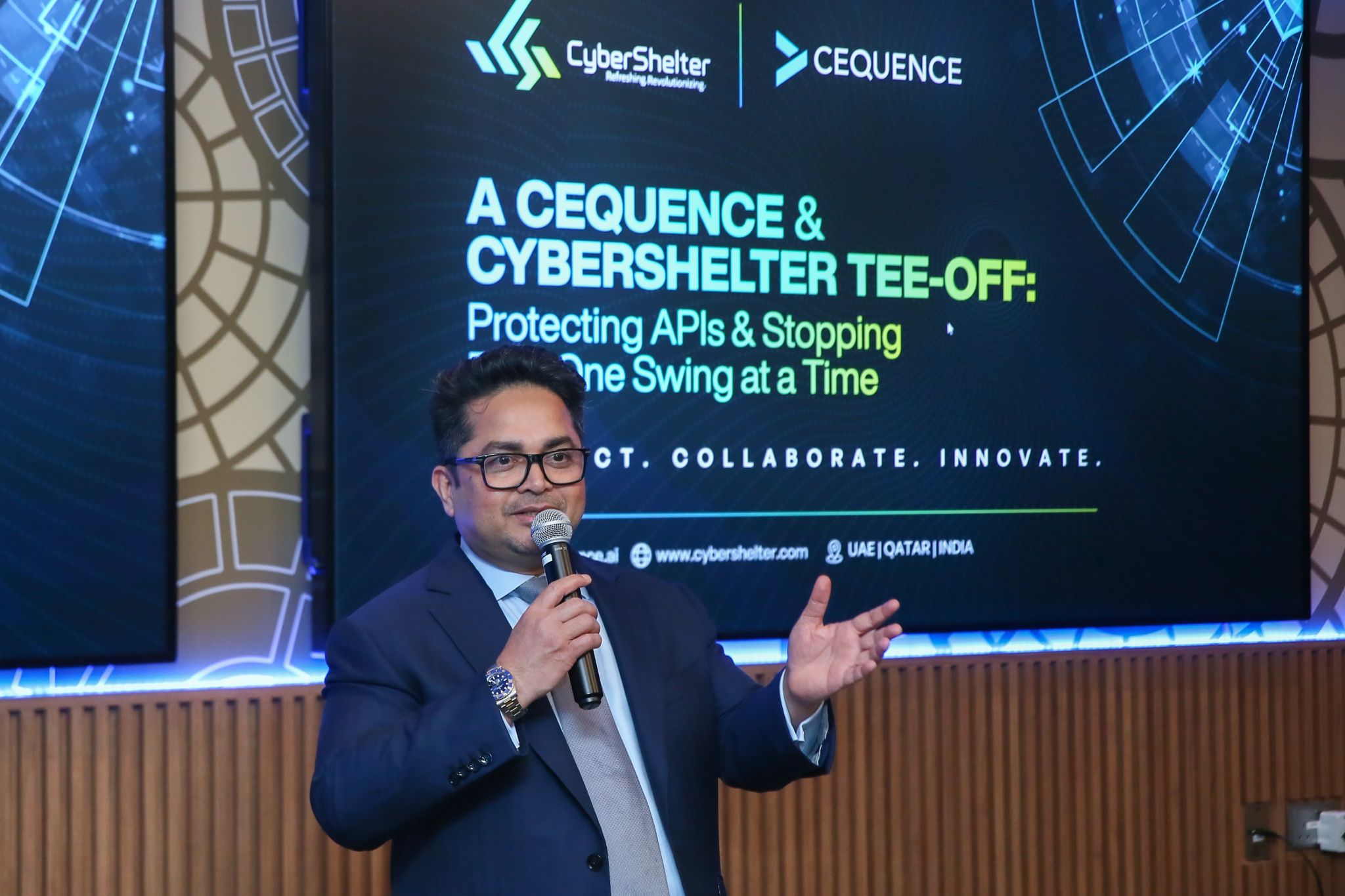 A Cequence & CyberShelter Tee Off